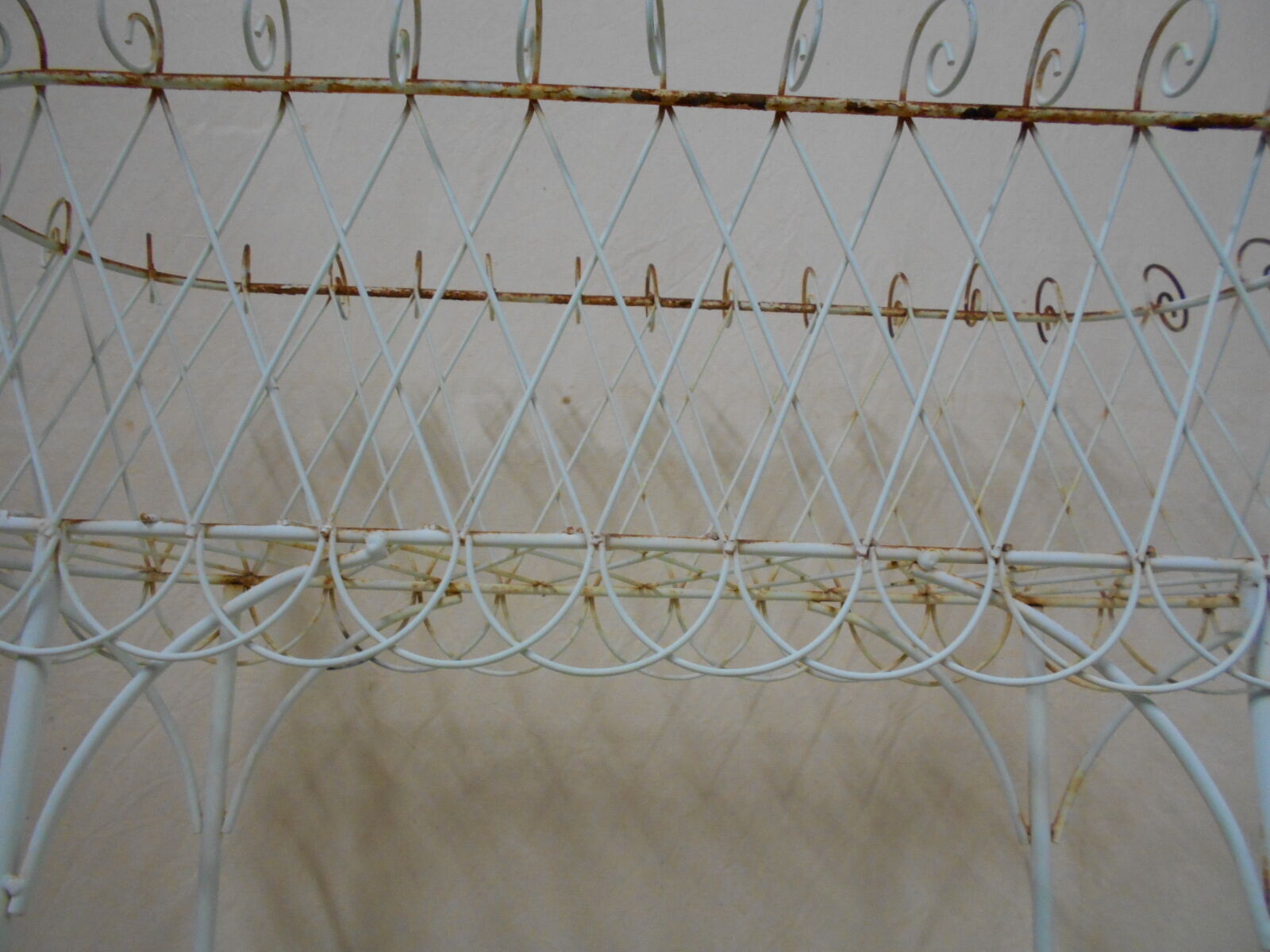 planter on iron stand