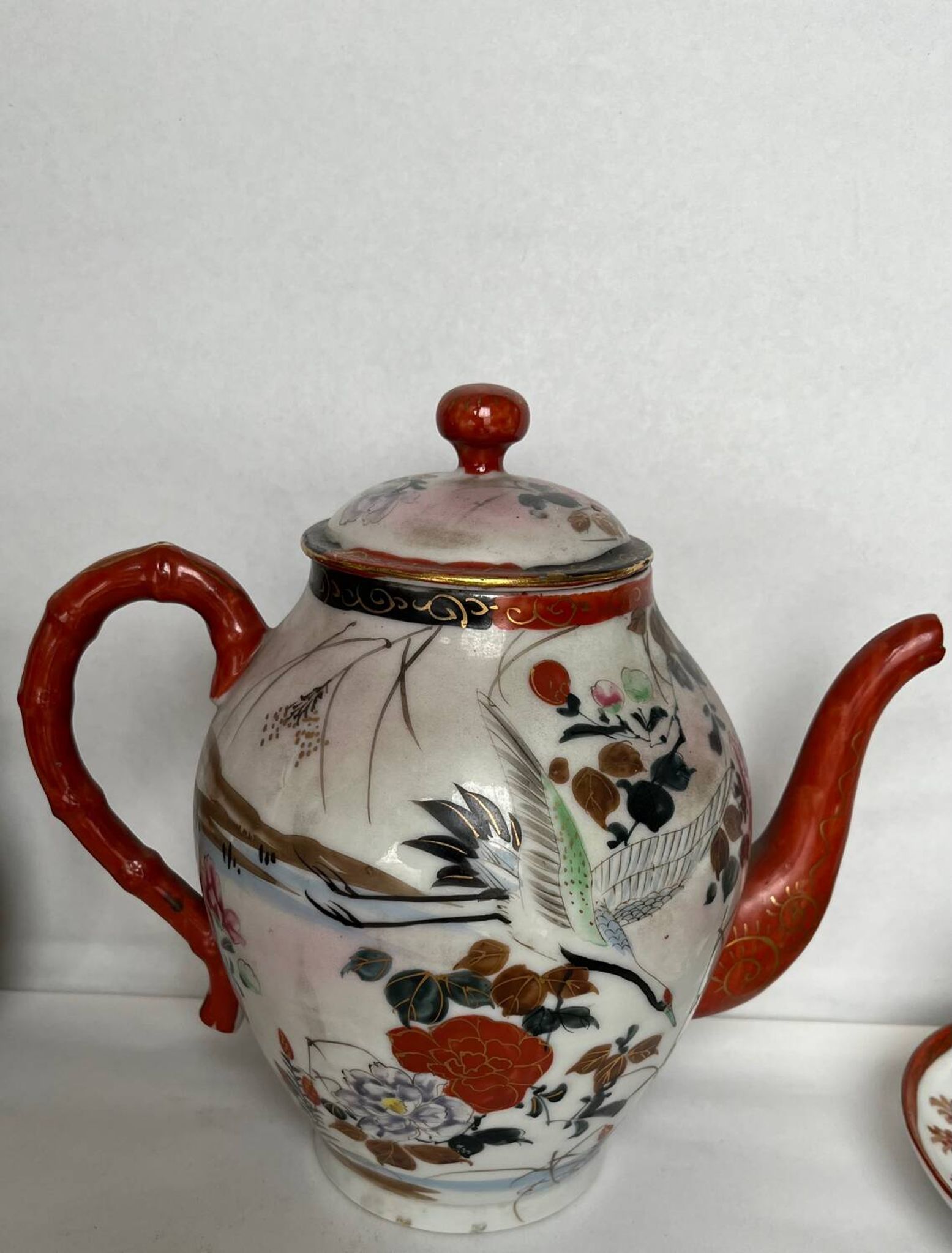 Service à thé en porcelaine fine 14 pièces