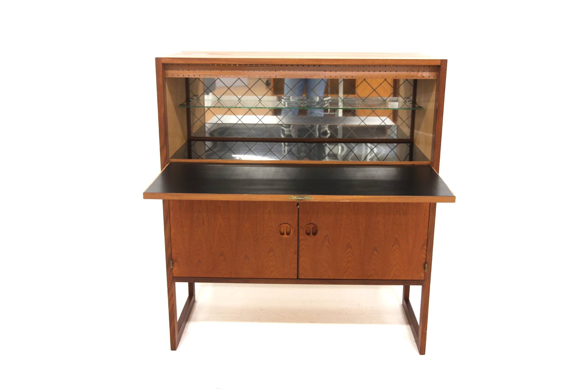 Teak bar cabinet 'Varié-B', Arne Wahl-Iversen, Möbel-Ikéa, Sweden, 1960