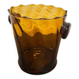Amber ice bucket