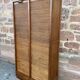 Furniture slided curtain slider in oak 1950