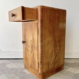 Art deco bedside table with drawer