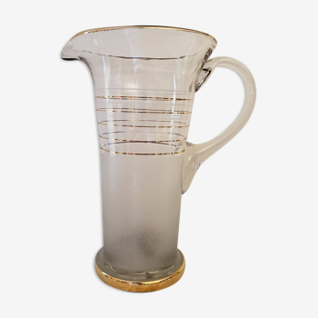 Glass pitcher 1960