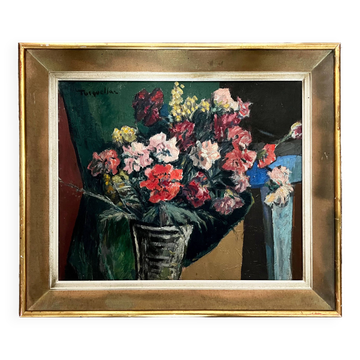 "carnations and mimosas" by Tusquellas Corbella Miguel