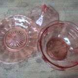Pink glass candy maker