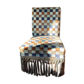 Nap fringe heating chair. III / velour ska 70's Top deco