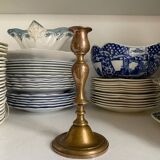 2 brass candlesticks