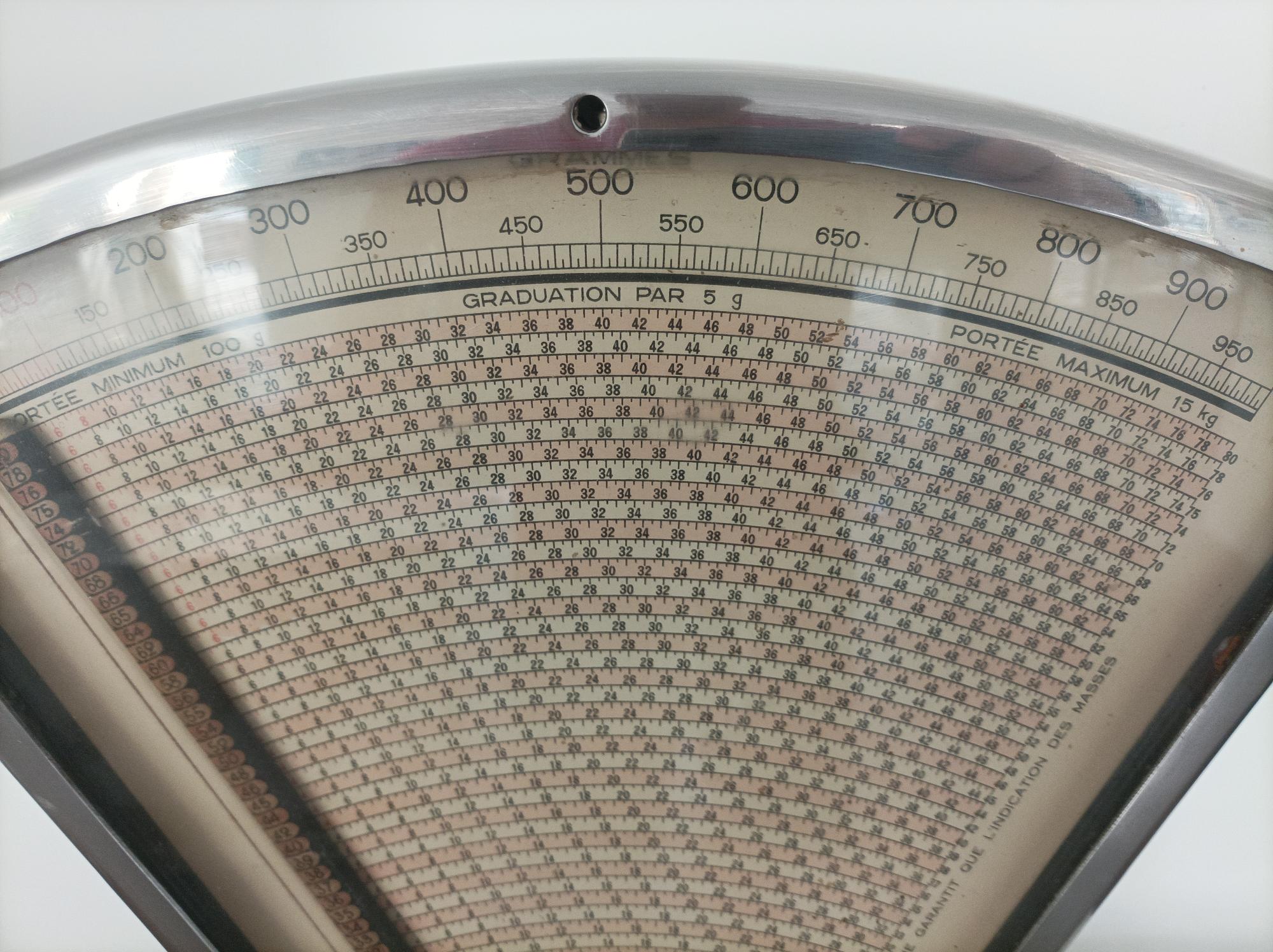 Grocer's scale Berkel chrome