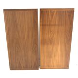 Scandinavian walnut dining table, Sweden, 1960s