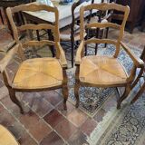 Pair of glitter armchairs