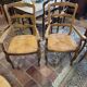 Pair of glitter armchairs