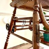 Chaise haute bébé ancienne