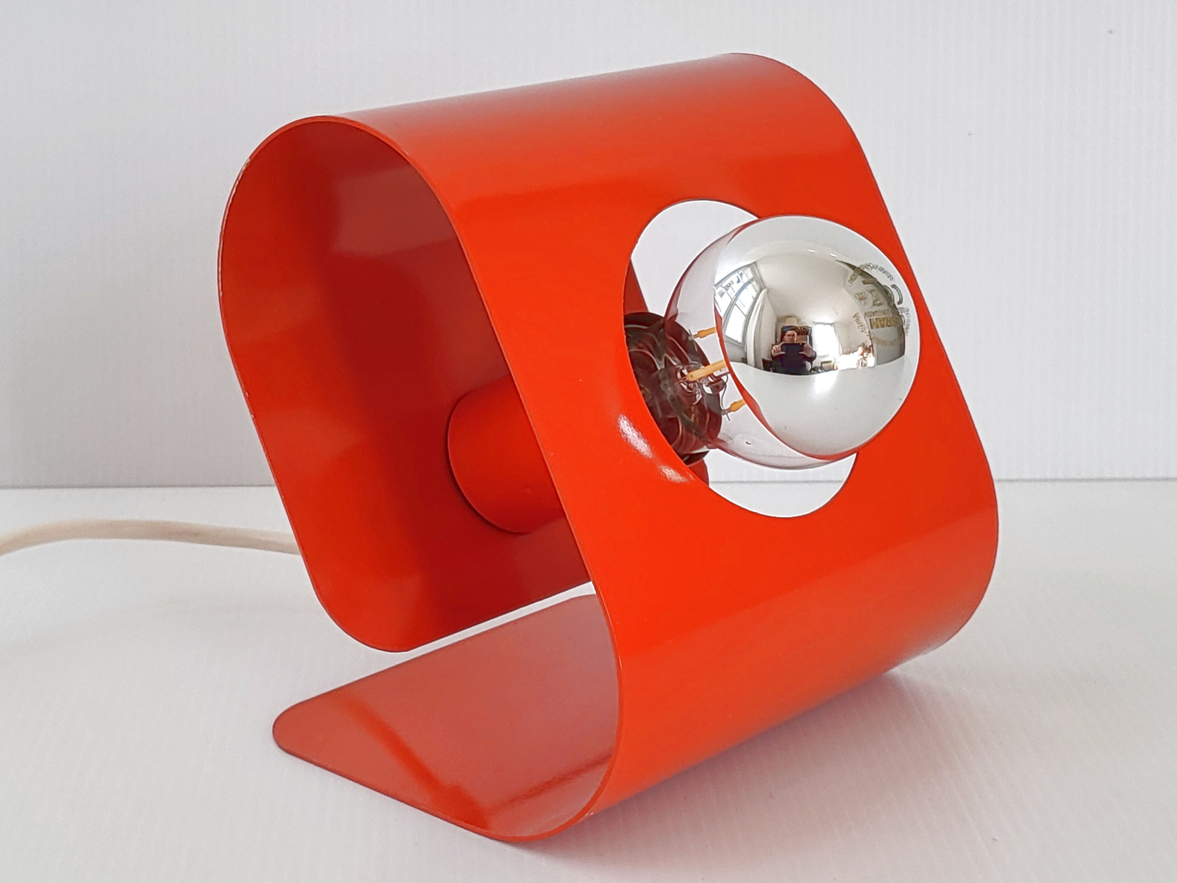 Vintage space age table lamp 1970