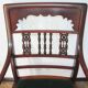 A mahogany armchair from the turn of the 19th and 20th centuries