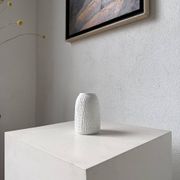 Vase en porcelaine Kaiser, finition « peau de crocodile »