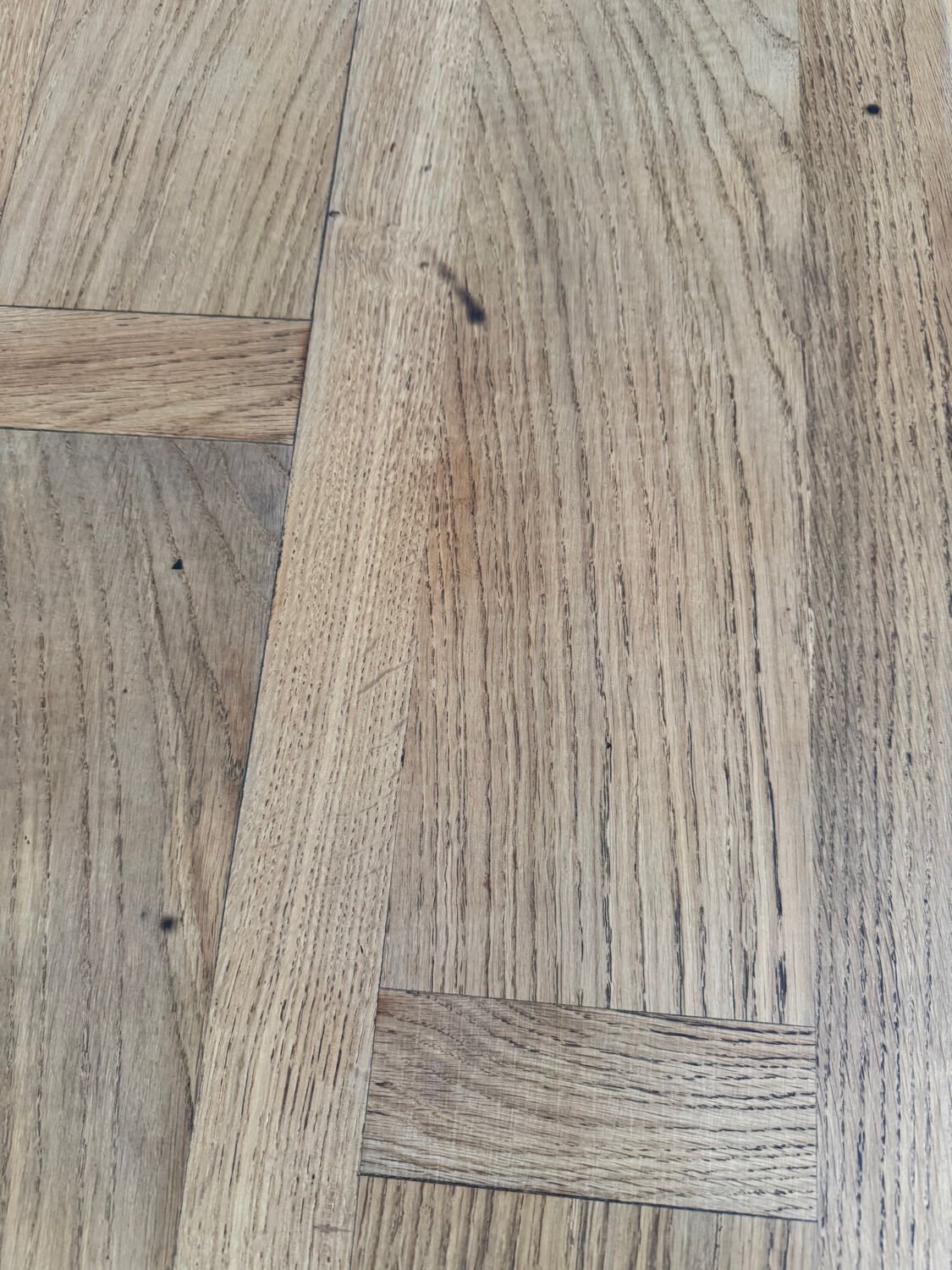 Solid oak desk