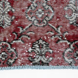 3x10 Vintage Floral Runner Rug, 70x306Cm