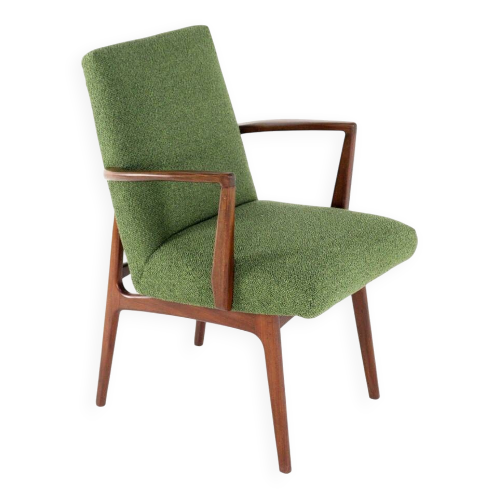Fauteuil en teck du milieu du siècle 'Oosterhout'