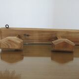 Wabi sabi coat rack 4 patères 40 50