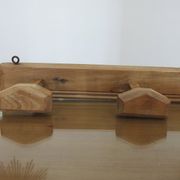 Porte manteau wabi sabi 4 patères années 40 50