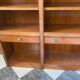Large wooden bookcase 245cm