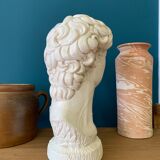 Plaster head of David bust
