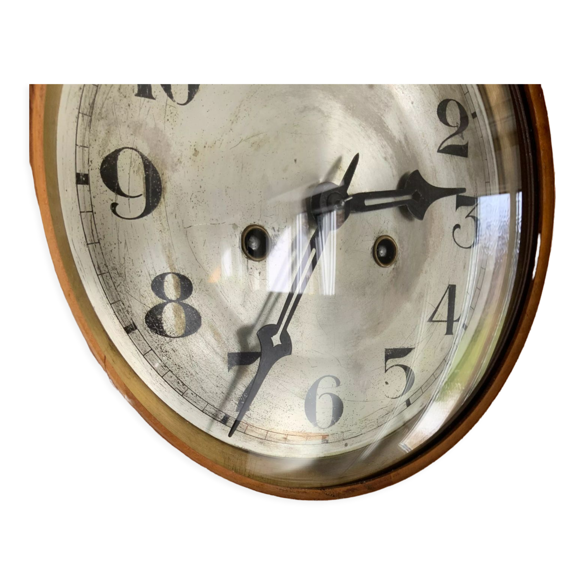 Art Deco Gustav Becker Oak Wall clock 1920s