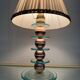 Small Art Deco lamp in copper glass