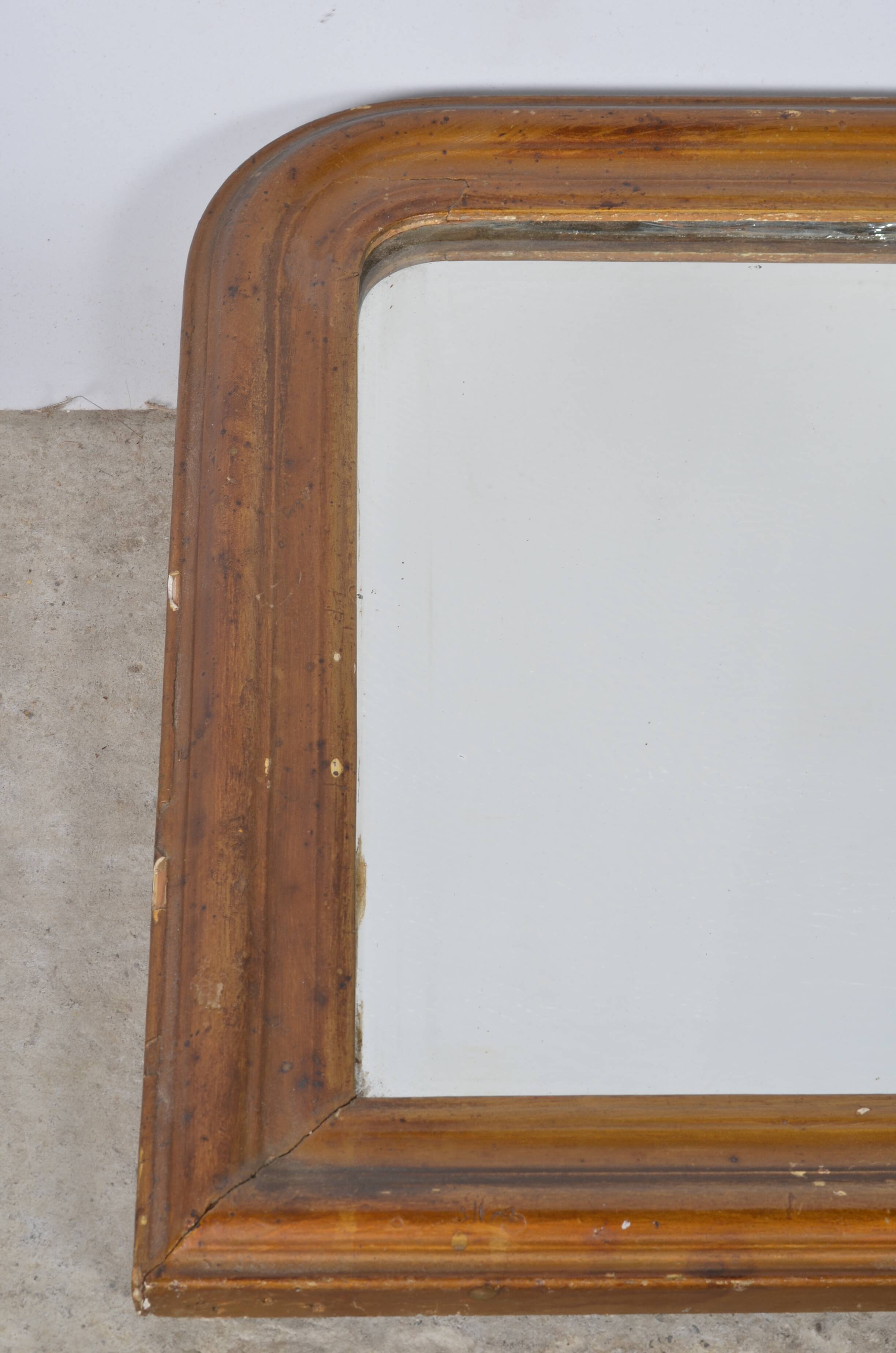 Miroir Louis Philippe 43 X 36,5 cm