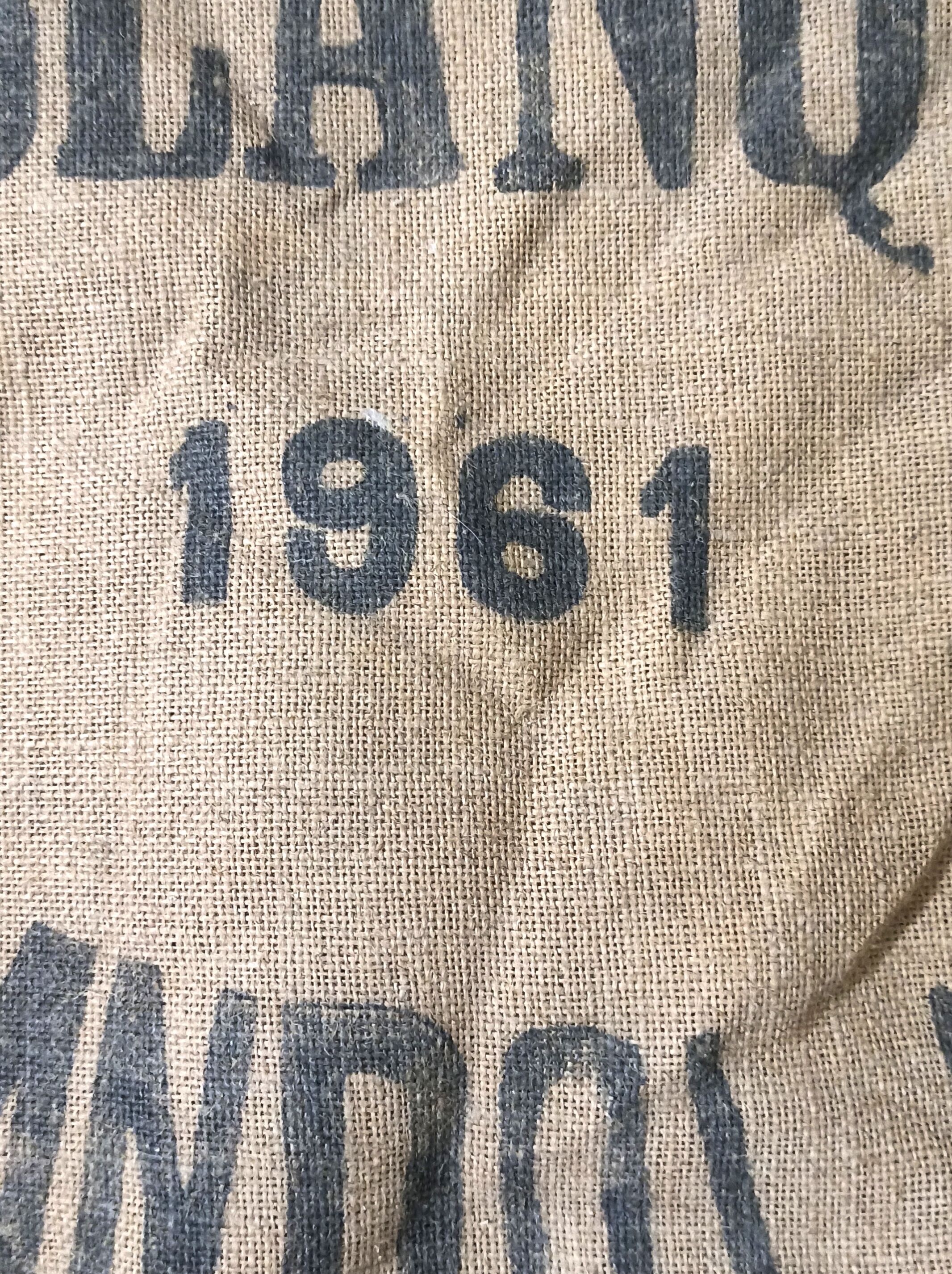Burlap bag blanquet Tarn