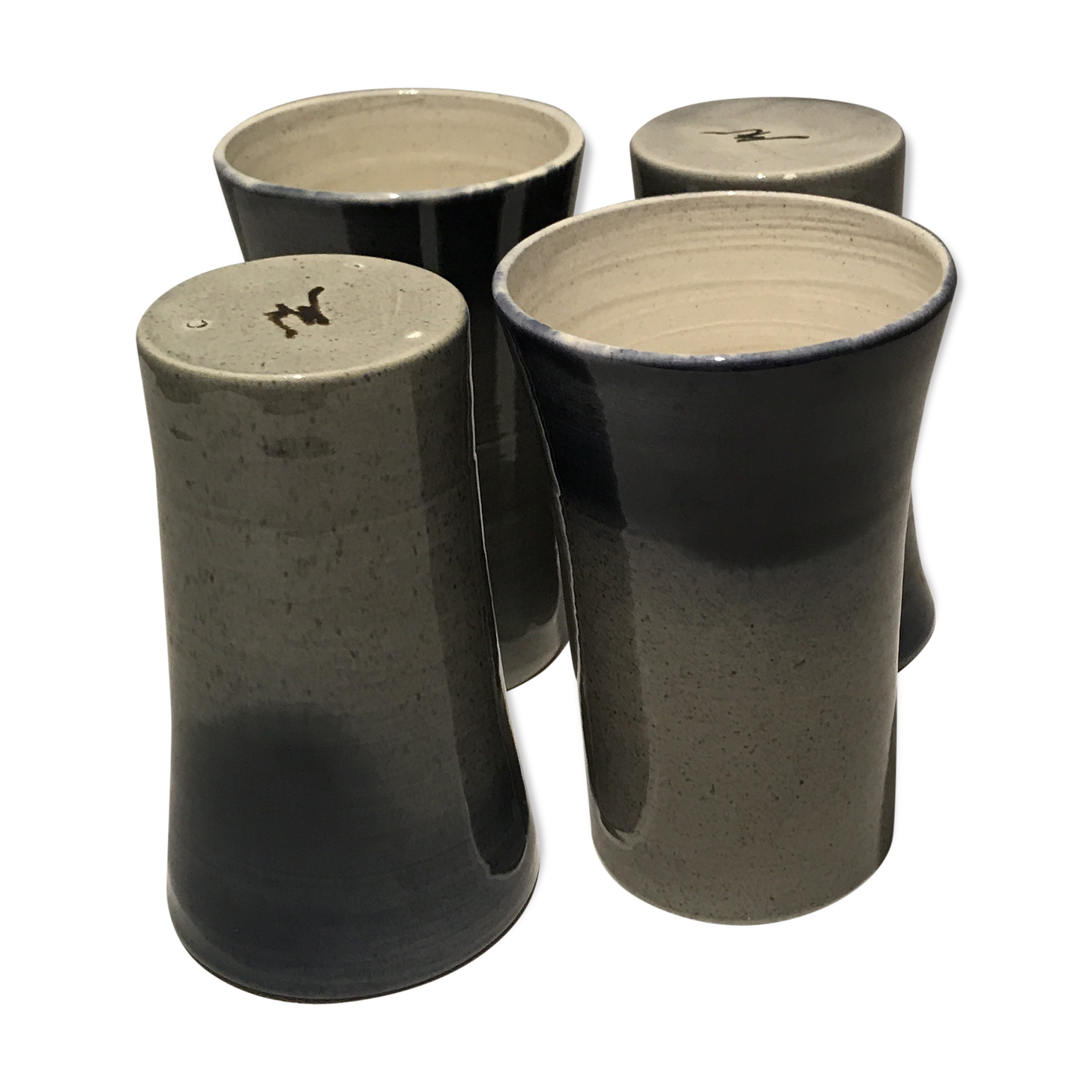 Ensemble de 4 mugs tie and dye