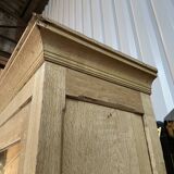 Aero gummed solid oak bookcase 19th