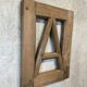 Cadre en bois vintage lettre A