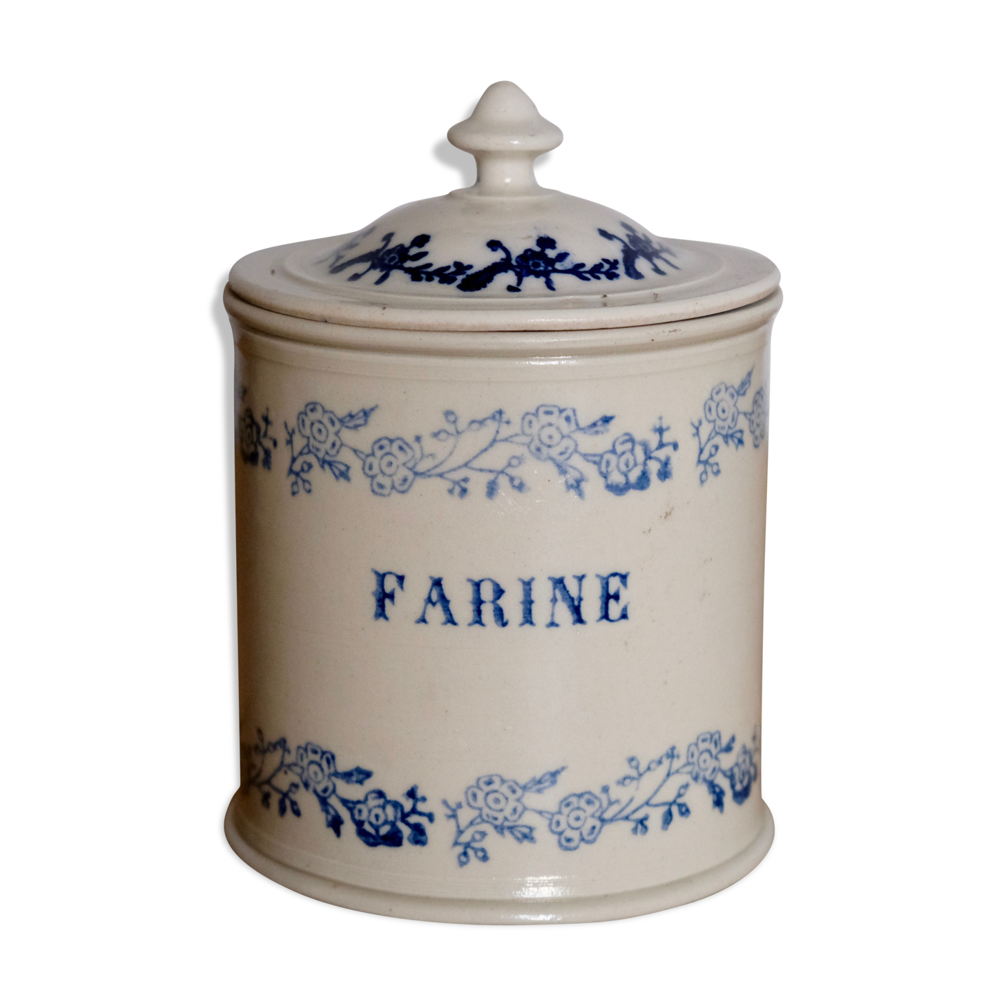 Pot farine avec tamis 1880
