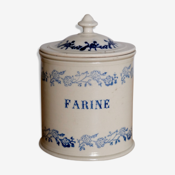 Pot farine avec tamis 1880