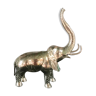Elephant in golden brass 60s