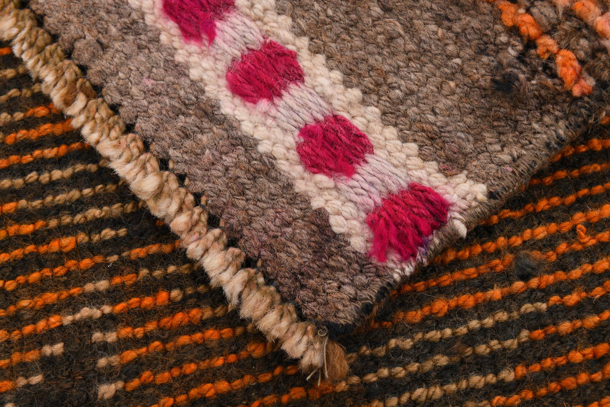3x12 Pumpink Orange Oriental Turkish Runner Rug, 83x367Cm
