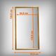 Gilded Wood Mirror, Maison Texier, Nantes – Late 19th Century