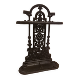 Vintage wrought iron umbrella stand