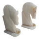Pair of bookends in Onyx from the 1960s.