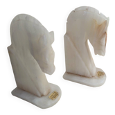 Pair of bookends in Onyx from the 1960s.
