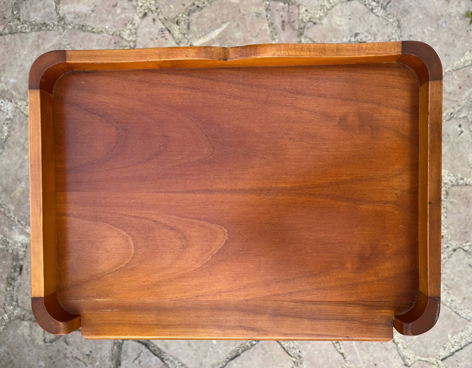 Pair of cherry bedside tables