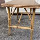 Bamboo vintage coffee table