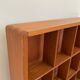 Scandinavian teak locker shelf