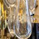 Venini Murano glass chandelier, Italy 1970s