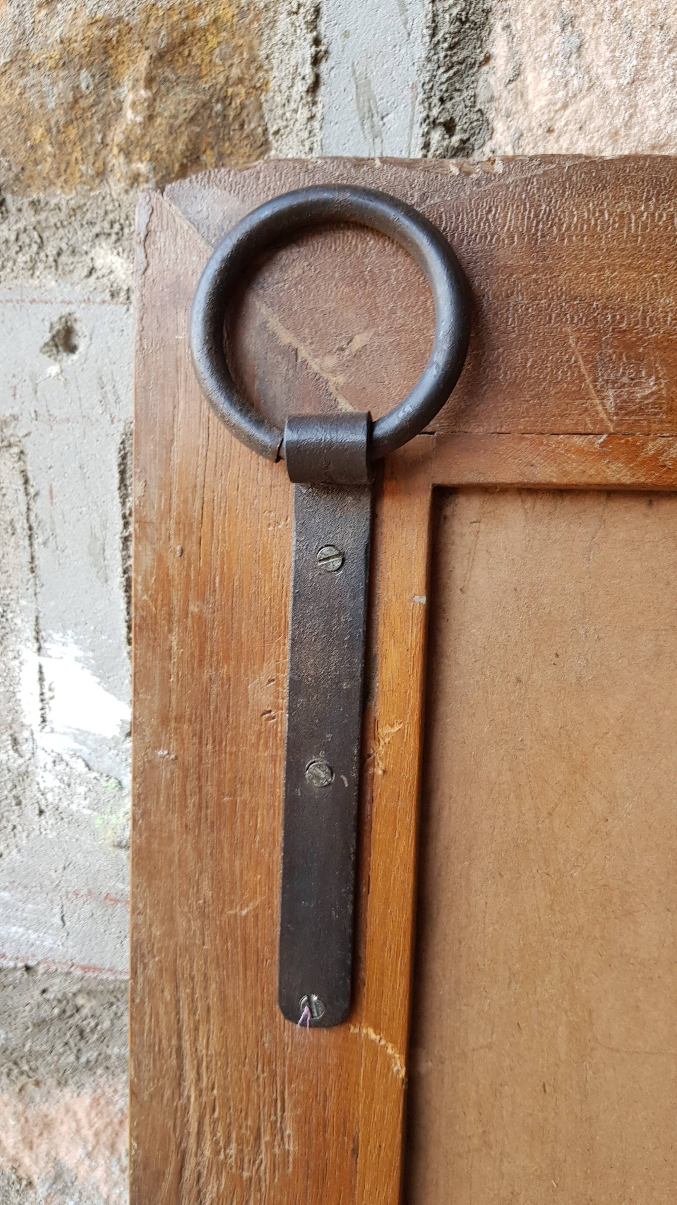Old Burmese teak mirror