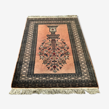 Tapis pakistanais ancien en laine noué main 160x96cm