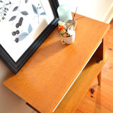 60s-old bedside wood - blue