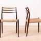 Set of 4 Dining Chairs by Niels Otto Møller, Denmark, 1960s, Model 78