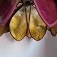 Suspension fleur de Lotus bordeaux de Robert de Schuytener, années 80